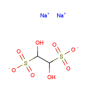 CAS No:517-21-5 1,2-Ethanedisulfonicacid, 1,2-dihydroxy-, sodium salt (1:2)