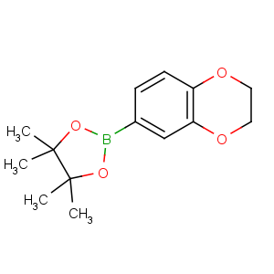 CAS No:517874-21-4 2-(2,3-dihydro-1,4-benzodioxin-6-yl)-4,4,5,5-tetramethyl-1,3,<br />2-dioxaborolane