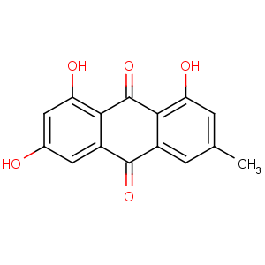 CAS No:518-82-1 1,3,8-trihydroxy-6-methylanthracene-9,10-dione