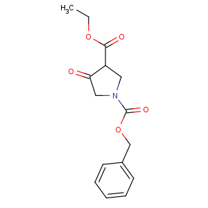 CAS No:51814-19-8 1-O-benzyl 3-O-ethyl 4-oxopyrrolidine-1,3-dicarboxylate