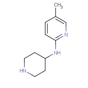 CAS No:518285-55-7 5-methyl-N-piperidin-4-ylpyridin-2-amine