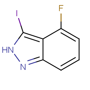 CAS No:518990-32-4 4-fluoro-3-iodo-2H-indazole