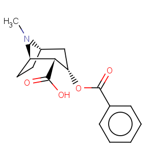 CAS No:519-09-5 8-Azabicyclo[3.2.1]octane-2-carboxylicacid, 3-(benzoyloxy)-8-methyl-, (1R,2R,3S,5S)-