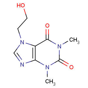 CAS No:519-37-9 7-(2-hydroxyethyl)-1,3-dimethylpurine-2,6-dione