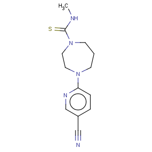 CAS No:519056-55-4 4-(5-Cyanopyridin-2-yl)-N-methyl-1,4-diazepane-1-carbothioamide