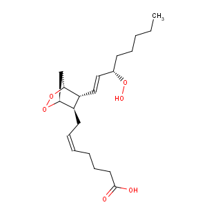 CAS No:51982-36-6 Prosta-5,13-dien-1-oicacid, 9,11-epidioxy-15-hydroperoxy-, (5Z,9a,11a,13E,15S)-