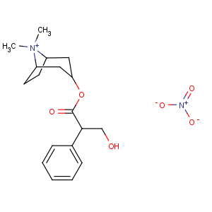 CAS No:52-88-0 (8,8-dimethyl-8-azoniabicyclo[3.2.1]octan-3-yl)<br />3-hydroxy-2-phenylpropanoate