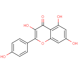 CAS No:520-18-3 3,5,7-trihydroxy-2-(4-hydroxyphenyl)chromen-4-one