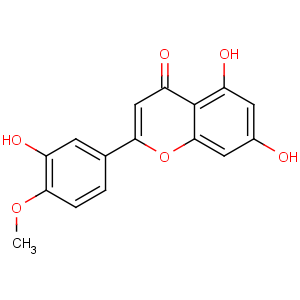 CAS No:520-34-3 5,7-dihydroxy-2-(3-hydroxy-4-methoxyphenyl)chromen-4-one