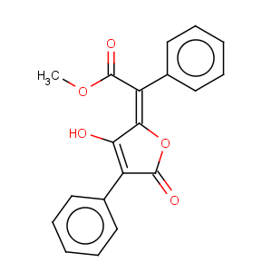 CAS No:521-52-8 Benzeneacetic acid, a-(3-hydroxy-5-oxo-4-phenyl-2(5H)-furanylidene)-,methyl ester, (aE)-