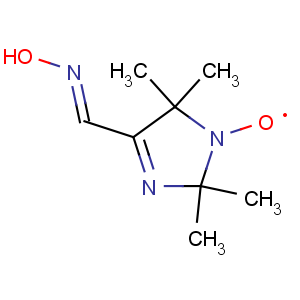 CAS No:52213-23-7 1H-Imidazol-1-yloxy,2,5-dihydro-4-[(hydroxyimino)methyl]-2,2,5,5-tetramethyl- (9CI)
