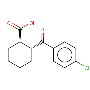 CAS No:52240-19-4 trans-2-(p-Chlorobenzoyl)-1-cyclohexanecarboxylic acid