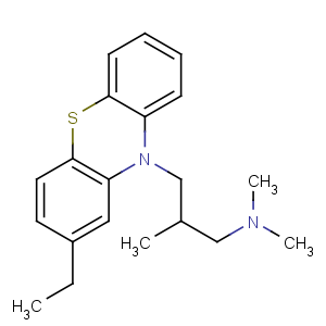 CAS No:523-54-6 3-(2-ethylphenothiazin-10-yl)-N,N,2-trimethylpropan-1-amine