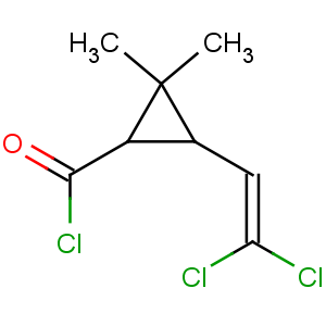 CAS No:52314-67-7 3-(2,2-dichloroethenyl)-2,2-dimethylcyclopropane-1-carbonyl chloride