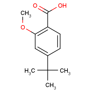 CAS No:52328-48-0 4-tert-butyl-2-methoxybenzoic acid