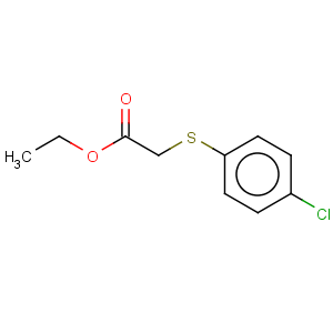 CAS No:52377-68-1 Acetic acid,2-[(4-chlorophenyl)thio]-, ethyl ester
