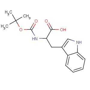 CAS No:5241-64-5 (2R)-3-(1H-indol-3-yl)-2-[(2-methylpropan-2-yl)oxycarbonylamino]<br />propanoic acid