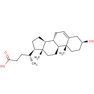 CAS No:5255-17-4 Chol-5-en-24-oic acid,3-hydroxy-, (3b)-