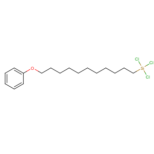 CAS No:526204-46-6 trichloro(11-phenoxyundecyl)silane