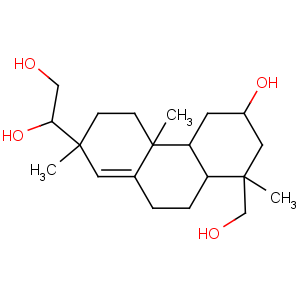 CAS No:52659-56-0 (1R)-1-[(2S,4aR,4bR,6S,8R,8aS)-6-hydroxy-8-(hydroxymethyl)-2,4a,<br />8-trimethyl-4,4b,5,6,7,8a,9,10-octahydro-3H-phenanthren-2-yl]ethane-1,<br />2-diol