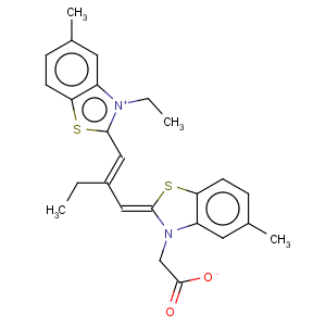 CAS No:52749-17-4 carboxymethylmethylbenzothiazolylidene-