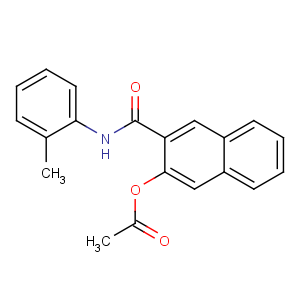 CAS No:528-66-5 [3-[(2-methylphenyl)carbamoyl]naphthalen-2-yl] acetate