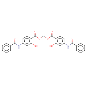 CAS No:528-96-1 Benzoic acid,4-(benzoylamino)-2-hydroxy-, calcium salt (2:1)