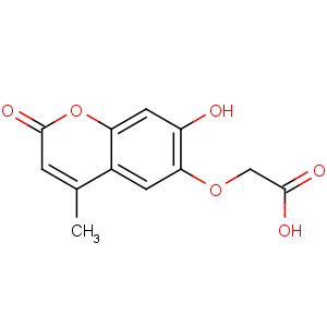 CAS No:52814-39-8 2-(7-hydroxy-4-methyl-2-oxochromen-6-yl)oxyacetic acid