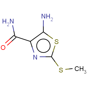 CAS No:52868-69-6 5-amino-2-(methylsulfanyl)-1,3-thiazole-4-carboxamide