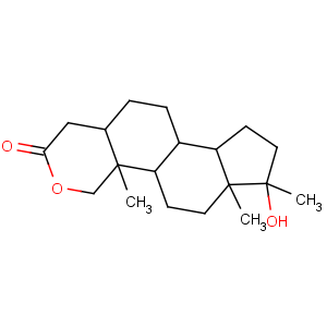 CAS No:53-39-4 (1S,3aS,3bR,5aS,9aS,9bS,11aS)-1-hydroxy-1,9a,11a-trimethyl-2,3,3a,3b,4,<br />5,5a,6,9,9b,10,11-dodecahydroindeno[4,5-h]isochromen-7-one