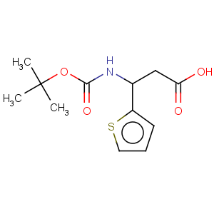 CAS No:53030-49-2 3-tert-butoxycarbonylamino-3-thiophen-2-yl-propionic acid