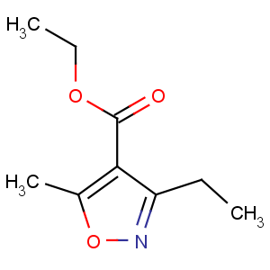 CAS No:53064-41-8 ethyl 3-ethyl-5-methyl-1,2-oxazole-4-carboxylate