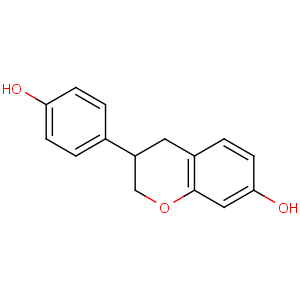 CAS No:531-95-3 (3S)-3-(4-hydroxyphenyl)-3,4-dihydro-2H-chromen-7-ol