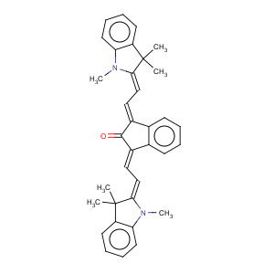 CAS No:53115-05-2 1,3-bis[(e)-2-(1,3,3-trimethyl-1,3-dihydro-2h-indol-2-ylidene)ethylidene]-1,3-dihydro-2h-inden-2-one