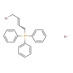 CAS No:53142-03-3 4-bromobut-2-enyl(triphenyl)phosphanium