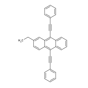 CAS No:53158-83-1 2-ethyl-9,10-bis(2-phenylethynyl)anthracene
