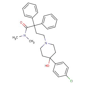 CAS No:53179-11-6 4-[4-(4-chlorophenyl)-4-hydroxypiperidin-1-yl]-N,N-dimethyl-2,<br />2-diphenylbutanamide