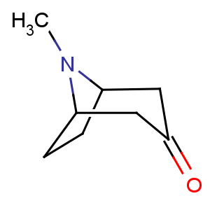 CAS No:532-24-1 8-methyl-8-azabicyclo[3.2.1]octan-3-one