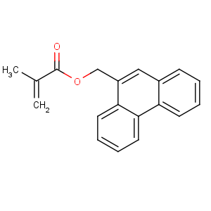 CAS No:53223-82-8 phenanthren-9-ylmethyl 2-methylprop-2-enoate