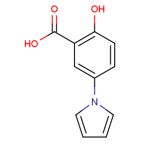 CAS No:53242-70-9 2-hydroxy-5-pyrrol-1-ylbenzoic acid