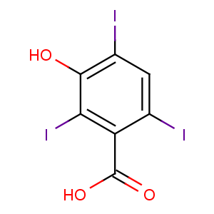 CAS No:53279-72-4 3-hydroxy-2,4,6-triiodobenzoic acid