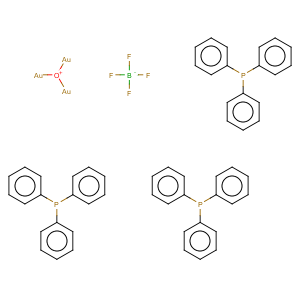 CAS No:53317-87-6 tris(triphenylphosphinegold)oxonium tetrafluoroborate