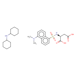 CAS No:53332-29-9 dansyl-L-aspartic acid*di(cyclohexylammonium)