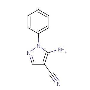 CAS No:5334-43-0 5-amino-1-phenylpyrazole-4-carbonitrile