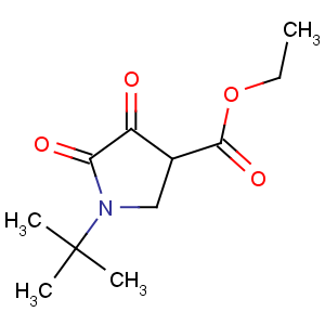 CAS No:5336-48-1 3-Pyrrolidinecarboxylicacid, 1-(1,1-dimethylethyl)-4,5-dioxo-, ethyl ester