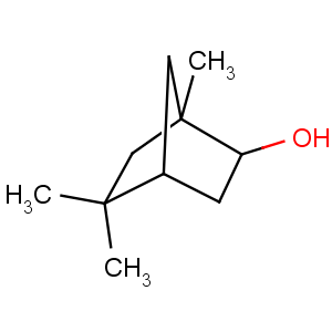 CAS No:534-34-9 Bicyclo[2.2.1]heptan-2-ol,1,5,5-trimethyl-, (1R,2S,4R)-rel-
