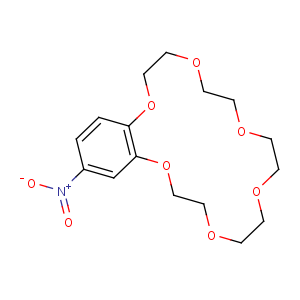 CAS No:53408-96-1 20-nitro-2,5,8,11,14,17-hexaoxabicyclo[16.4.0]docosa-1(18),19,21-triene