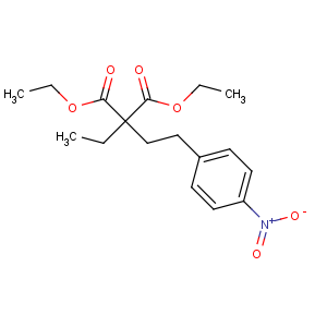 CAS No:5345-35-7 Propanedioic acid,ethyl[2-(4-nitrophenyl)ethyl]-, diethyl ester (9CI)