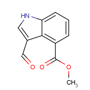 CAS No:53462-88-7 methyl 3-formyl-1H-indole-4-carboxylate