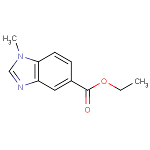 CAS No:53484-19-8 ethyl 1-methylbenzimidazole-5-carboxylate